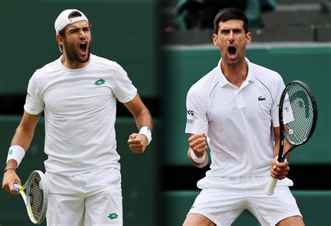 2020 wimbledon championships|Novak Djokovic vs Matteo Berrettini .